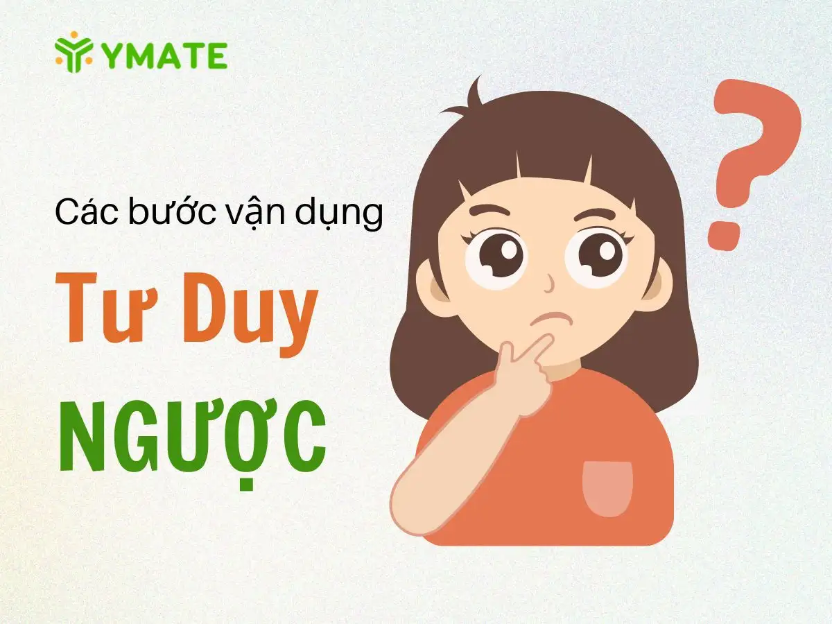 Các bước vận dụng tư duy ngược