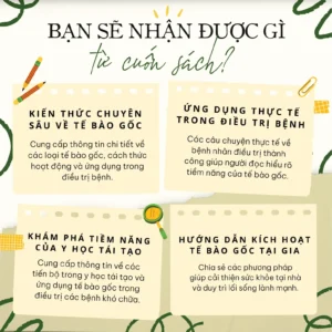 Cẩm nang trị liệu tế bào gốc