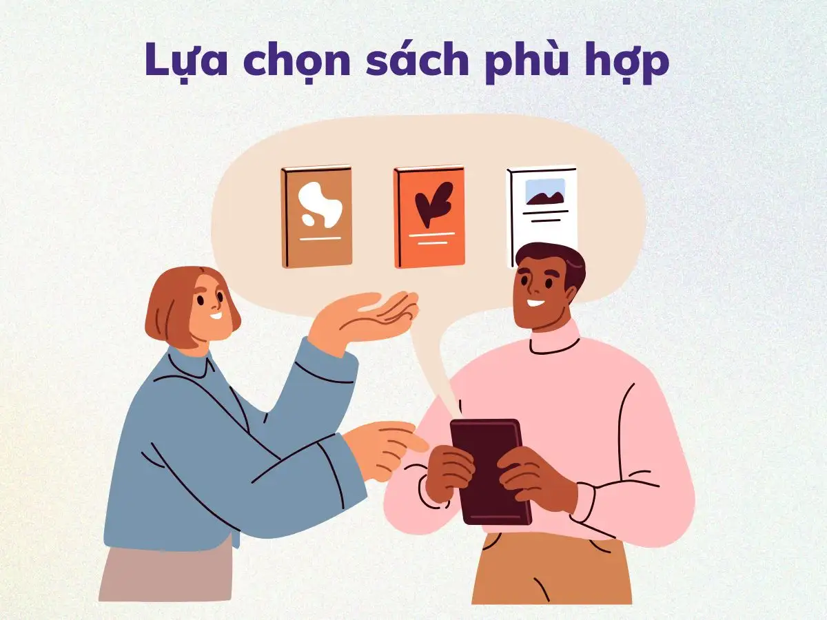 Chọn sách phù hợp