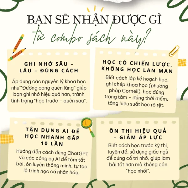 Combo Bứt phá học tập 1