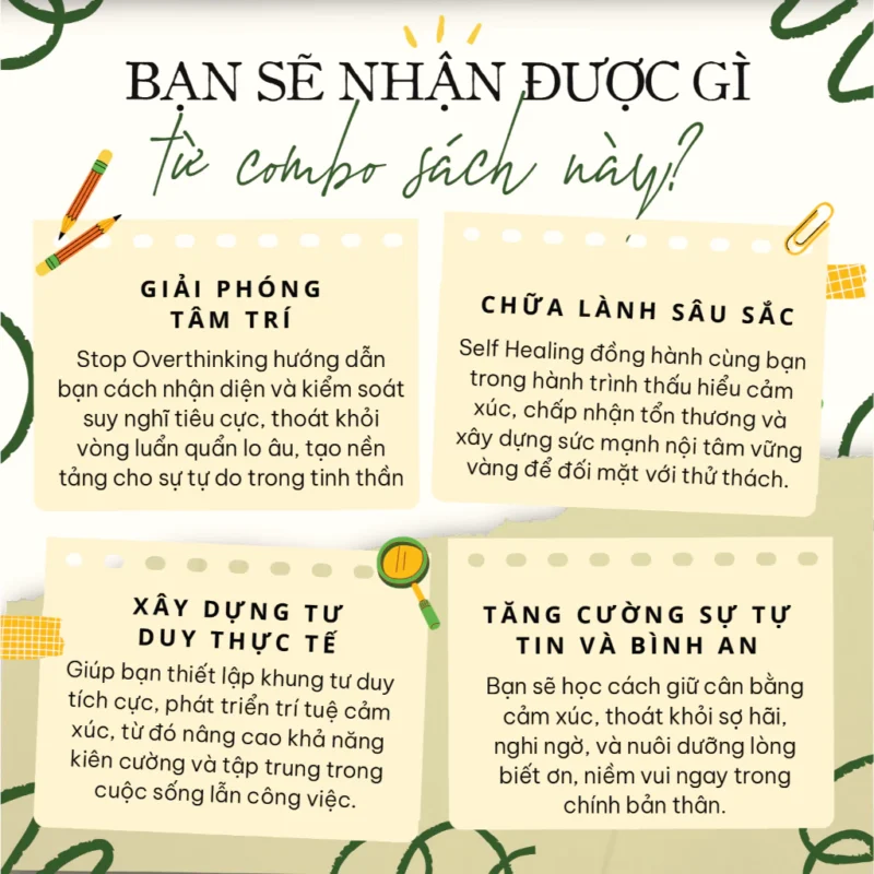 Combo Chữa lành bản thân 2