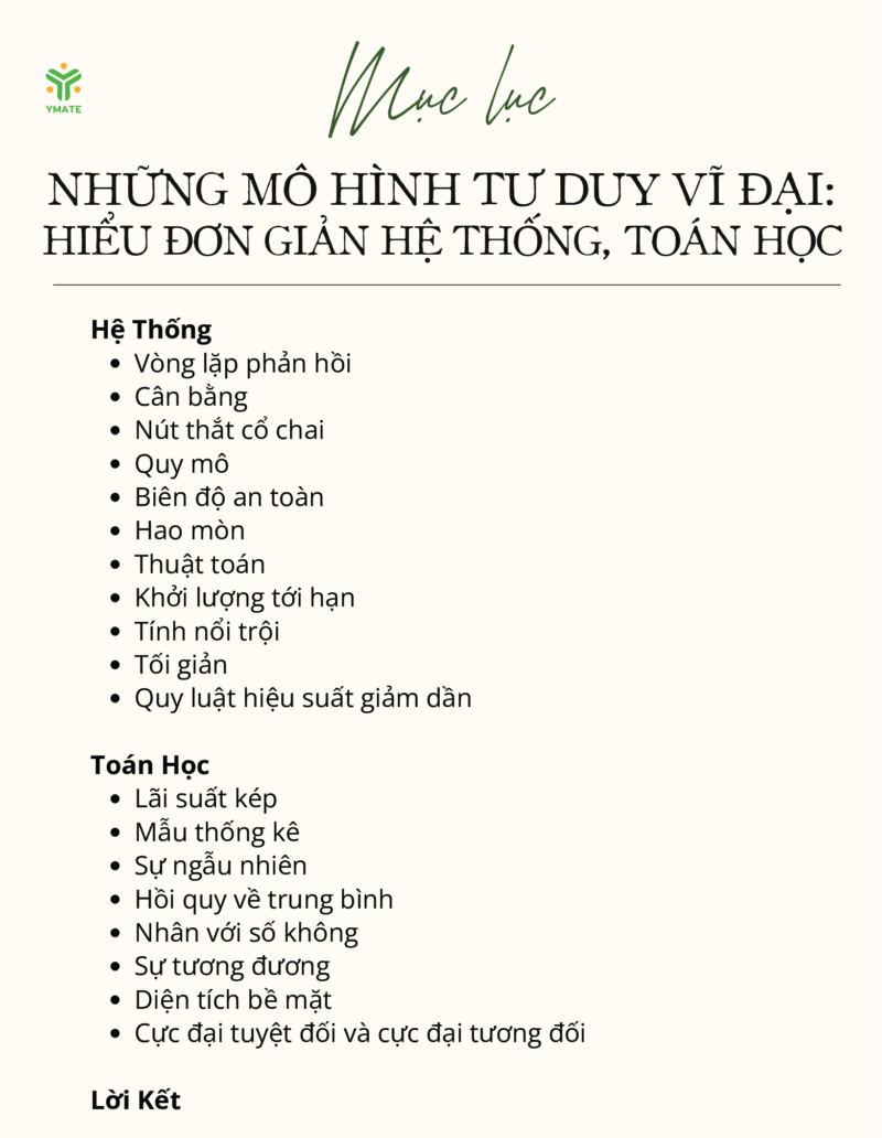 Hiểu Đơn Giản Hệ Thống, Toán Học-10
