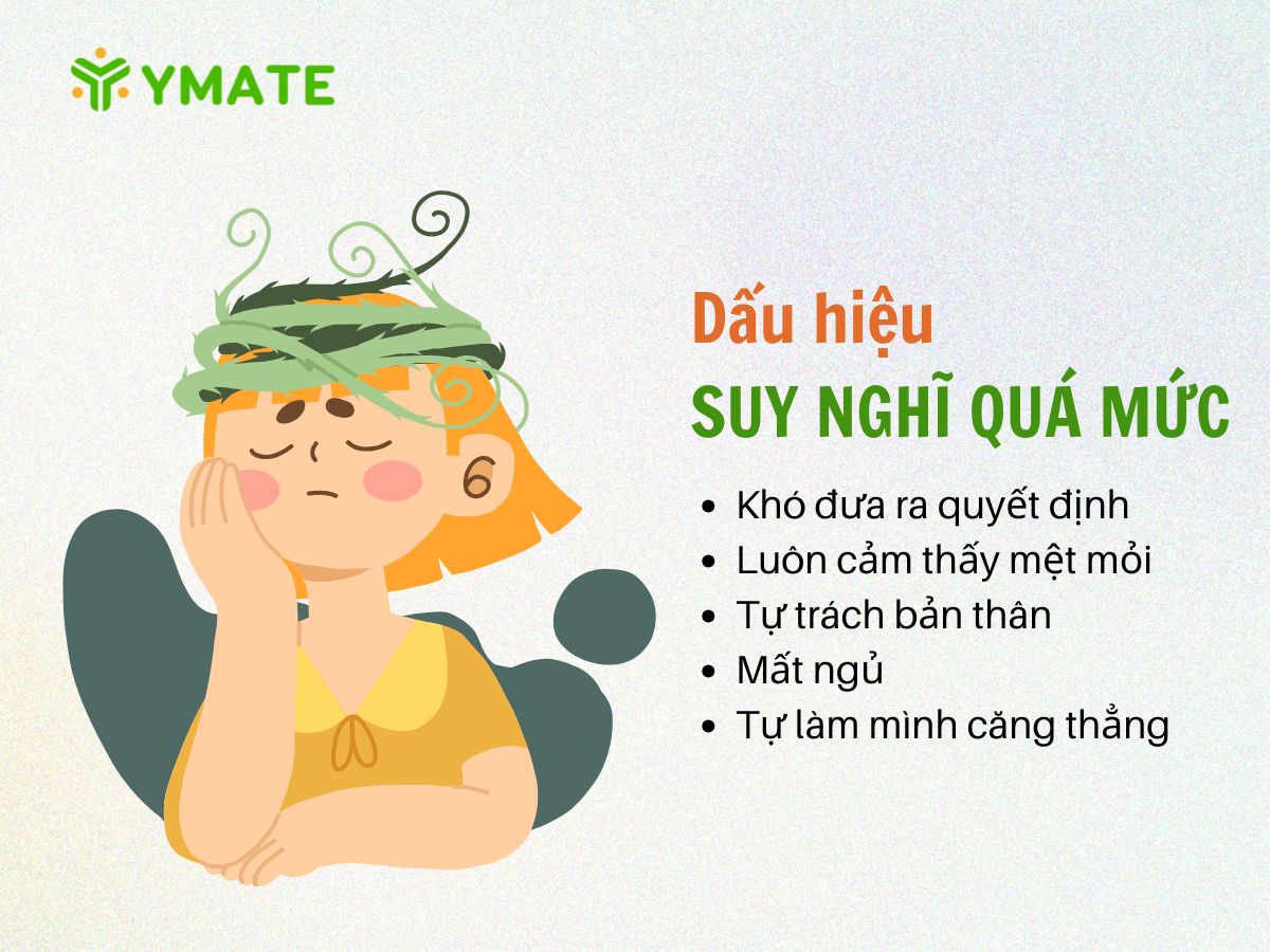 Dấu hiệu suy nghĩ quá mức (1)