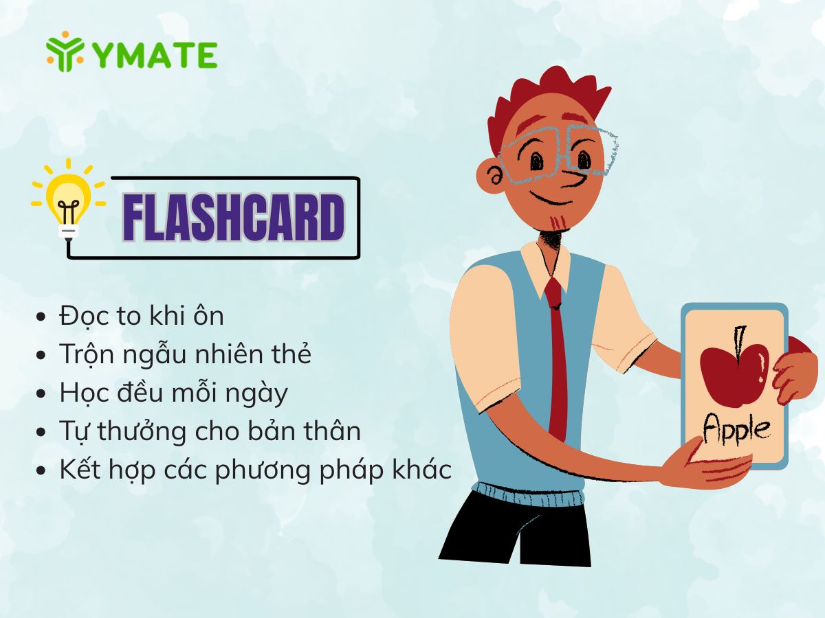 Mẹo học Flashcard hiệu quả