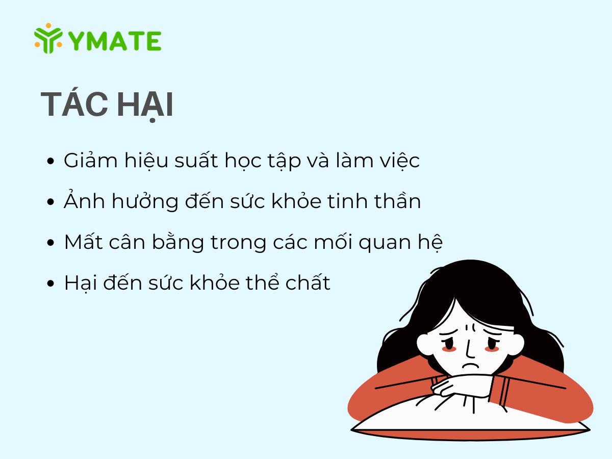 Tác hại suy nghĩ quá mức