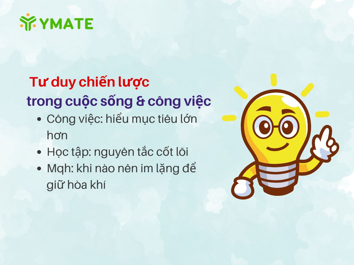 Tư duy chiến lược trong cuộc sống và công việc