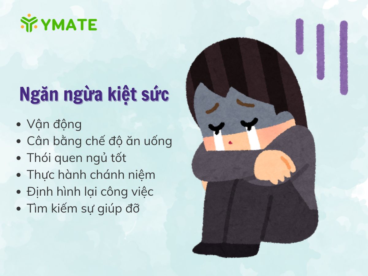 Cách ngăn ngừa kiệt sức