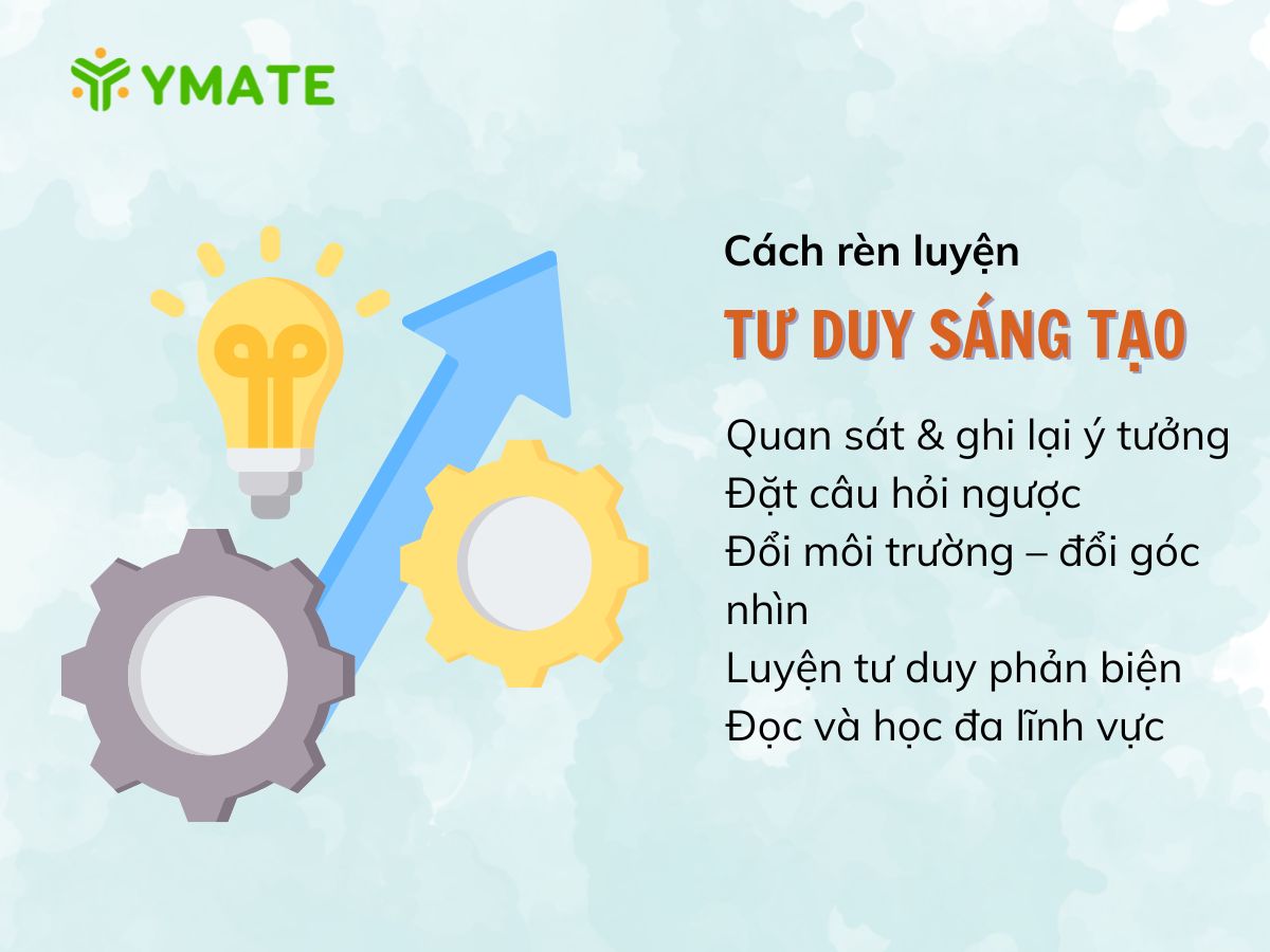 Cách rèn luyện tư duy sáng tạo