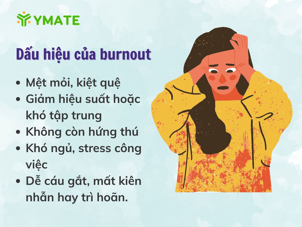 Dấu hiệu của burnout