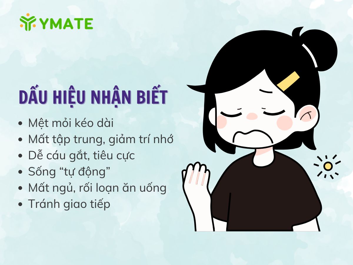 Dấu hiệu nhận biết Burnout