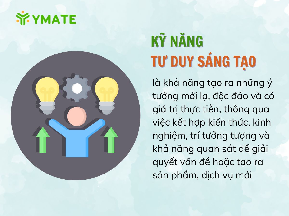 Khái niệm kỹ năng tư duy sáng tạo