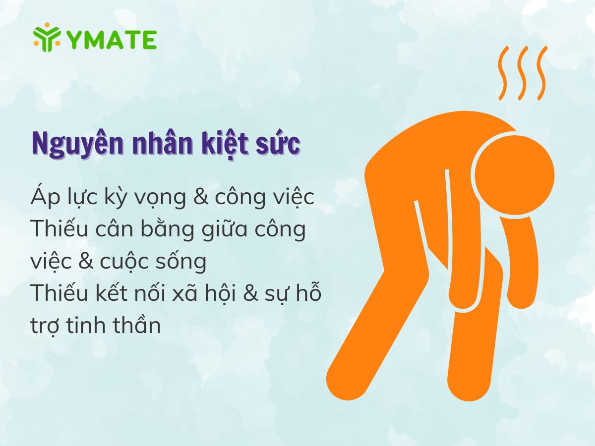 Nguyên nhân kiệt sức