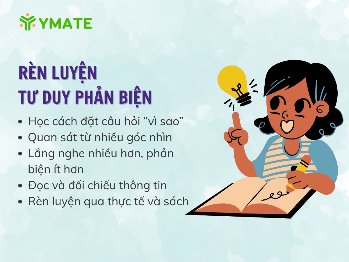 Rèn luyện tư duy phản biện