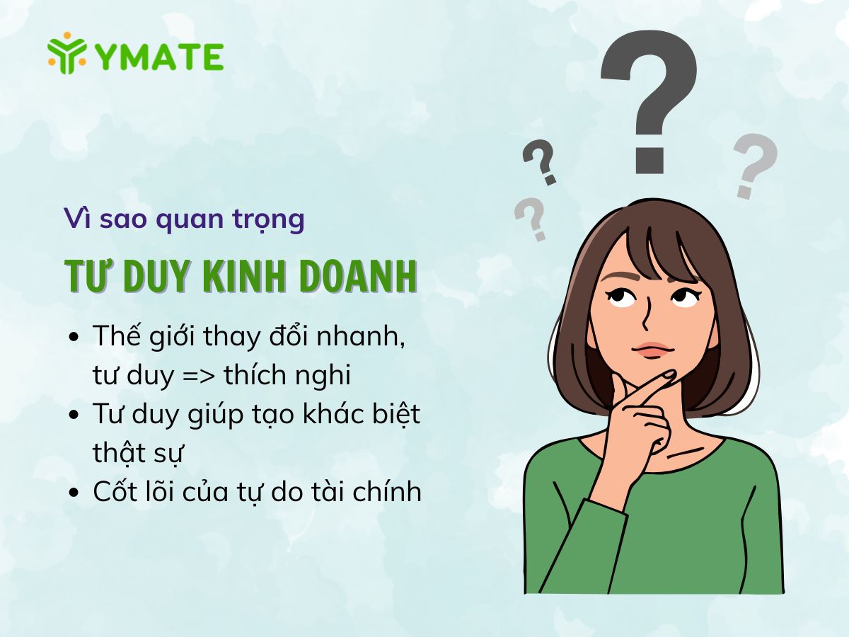 Tư duy kinh doanh rất quan trọng
