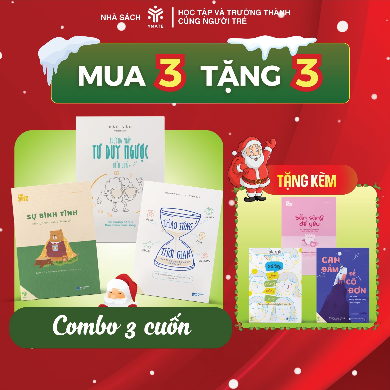 Combo 3 cuốn Làm Chủ Tư Duy