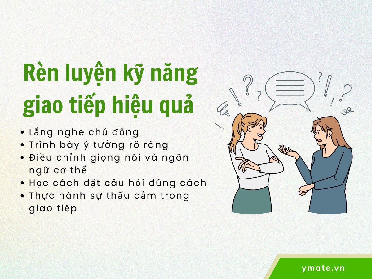 Rèn luyện kỹ năng giao tiếp hiệu quả