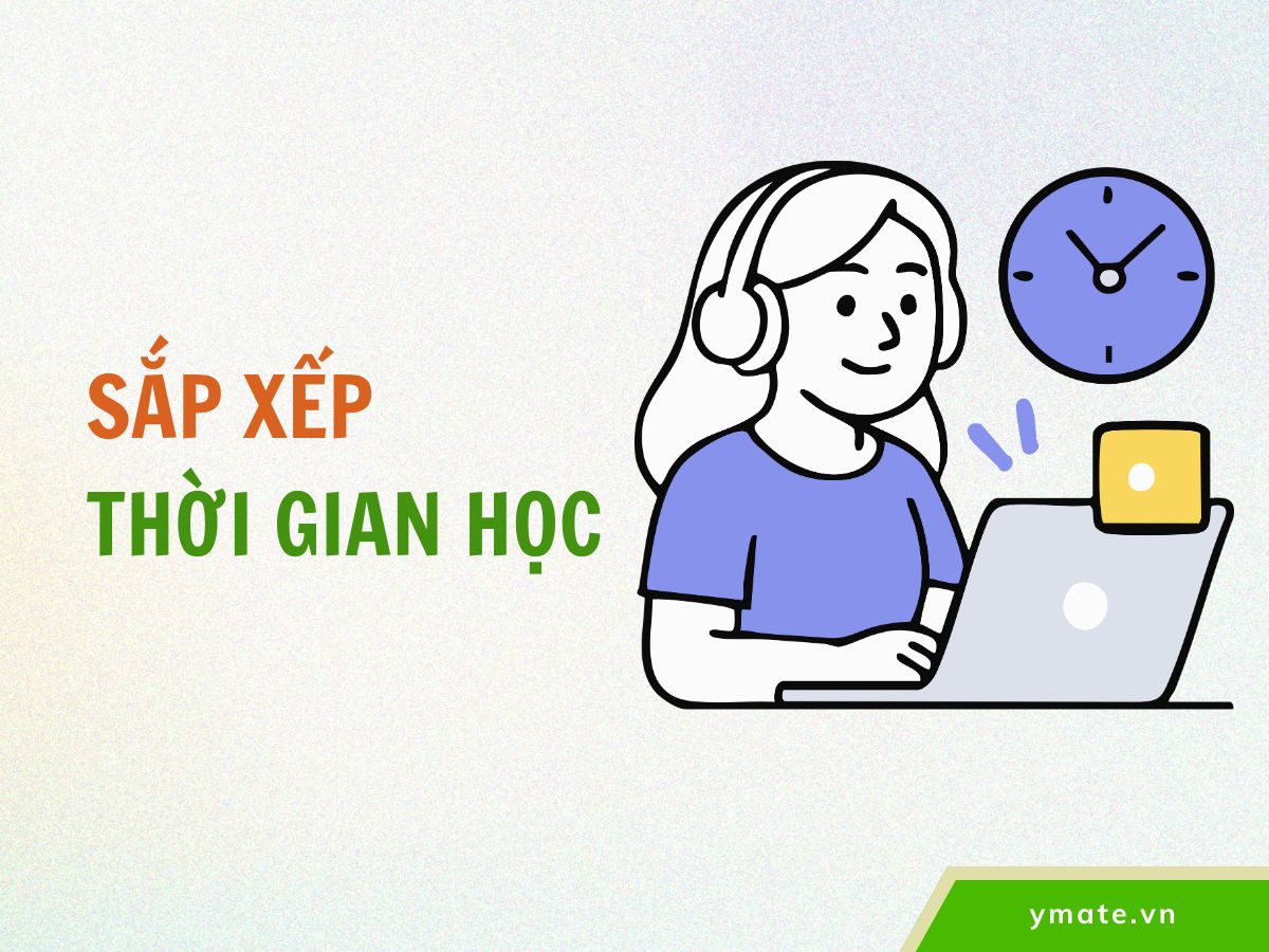 Sắp xếp thời gian học