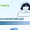 Cách ghi nhớ hiệu quả