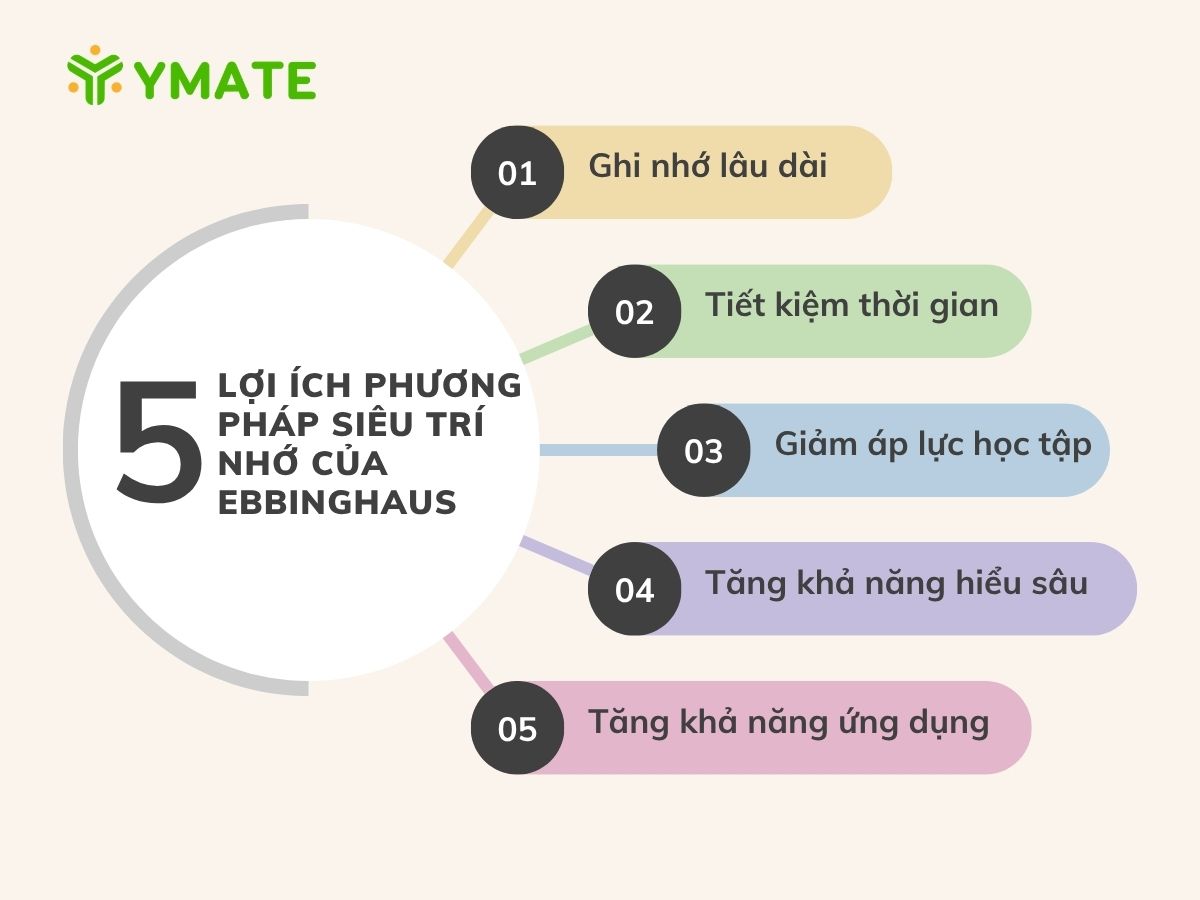 Lợi ích của Phương pháp siêu trí nhớ Ebbinghaus