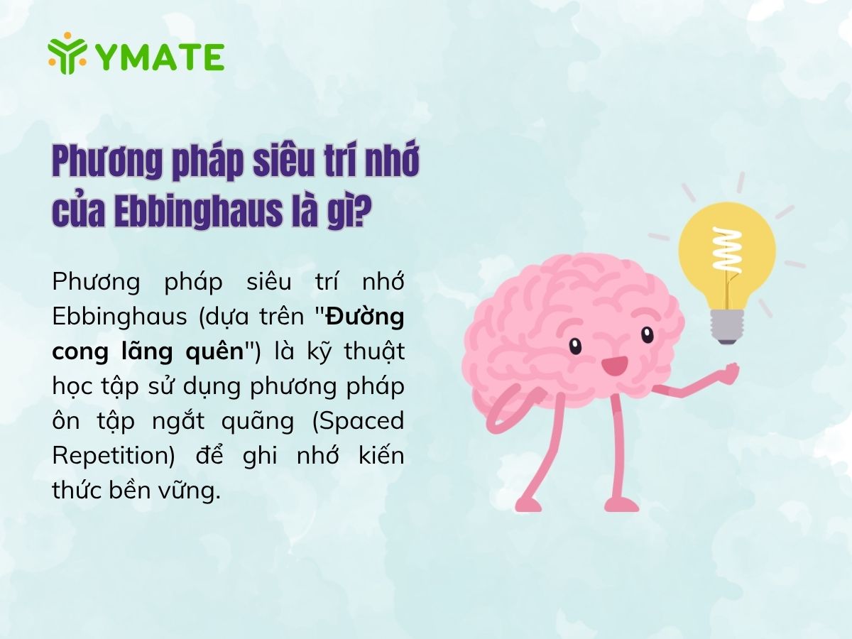 Phương pháp siêu trí nhớ của Ebbinghaus là gì