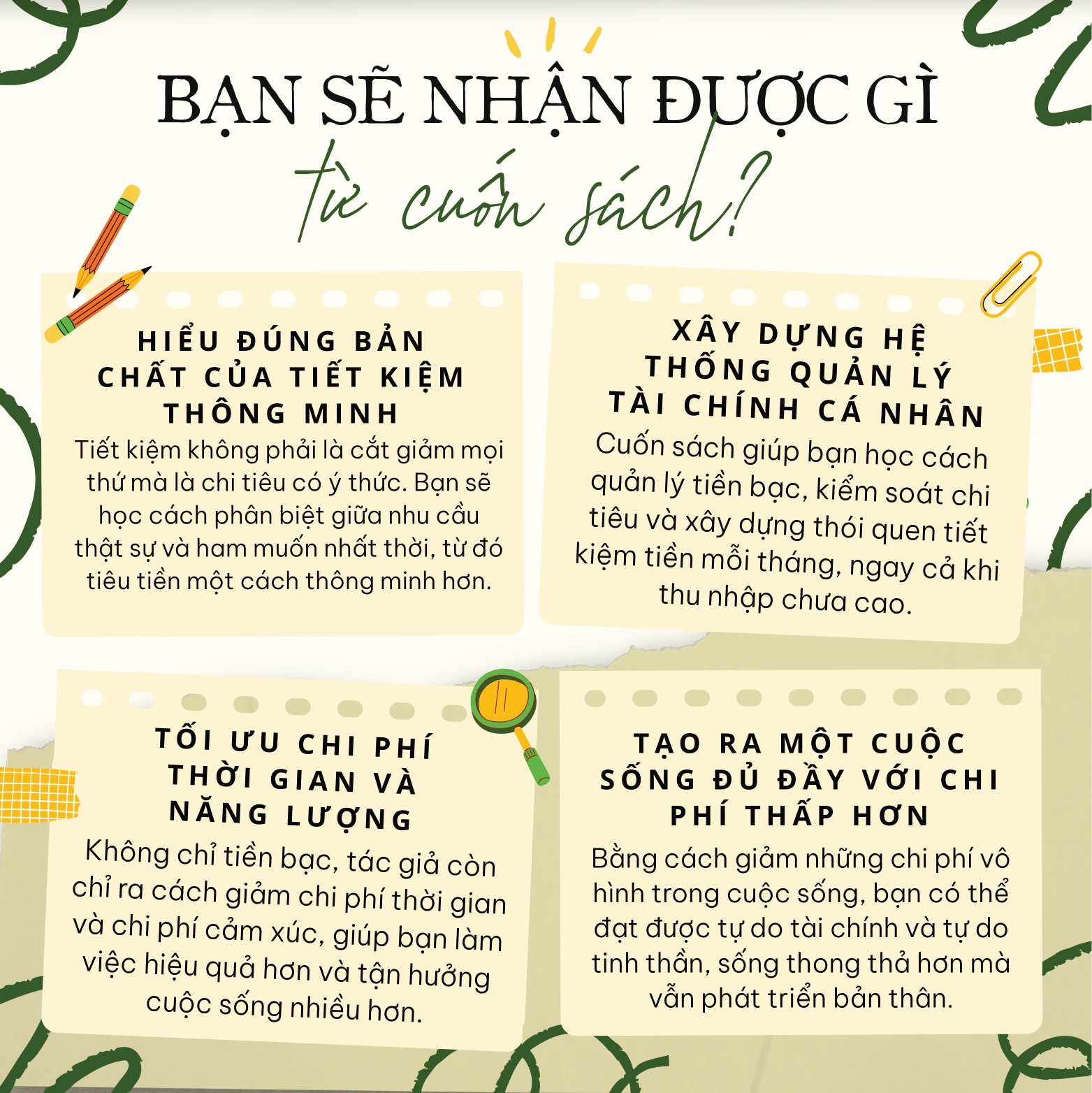 Tiết kiệm thông minh, đời sống thong thả 2