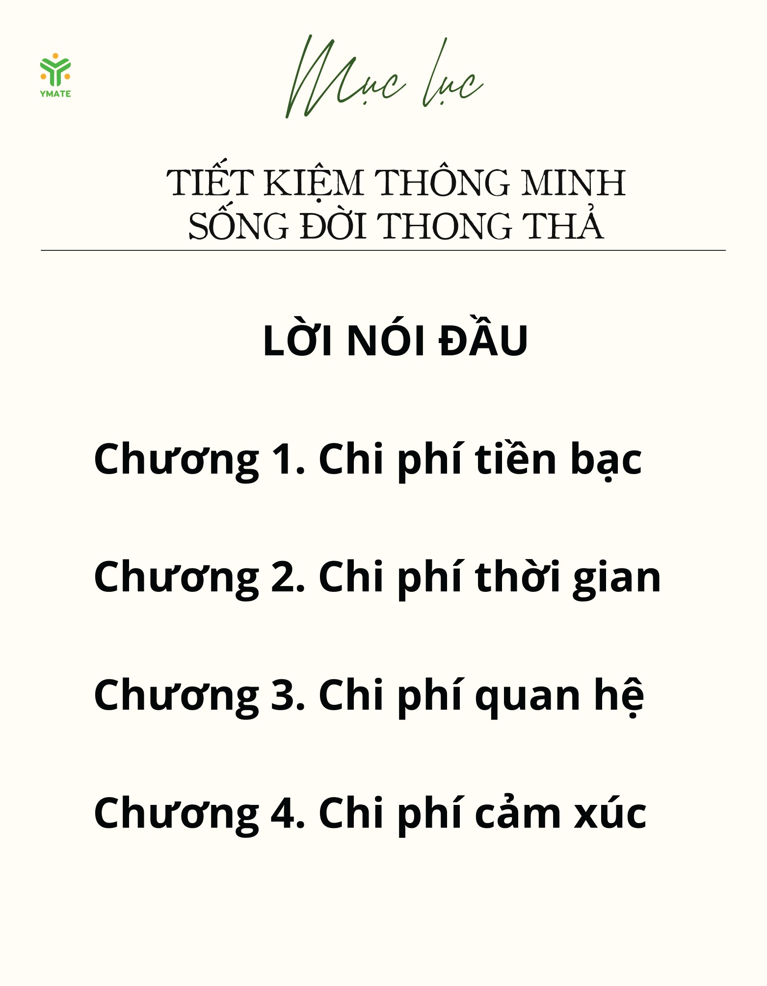 Tiết kiệm thông minh, đời sống thong thả 4