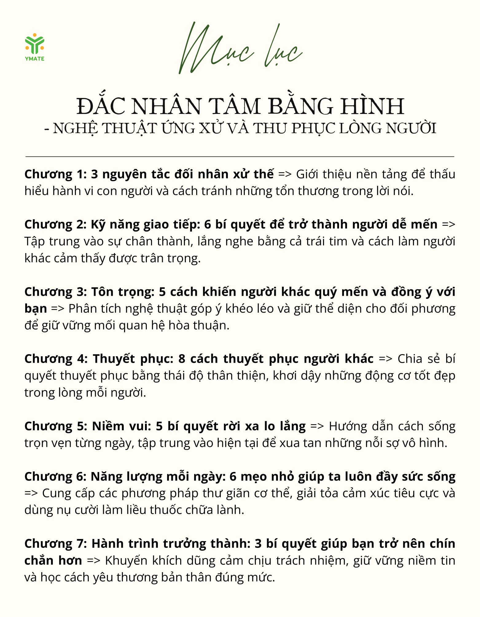 Đắc Nhân Tâm Bằng Hình 5