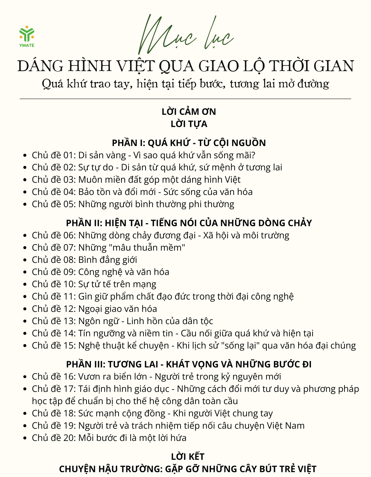 Dáng Hình Việt Qua Giao Lộ Thời Gian -06
