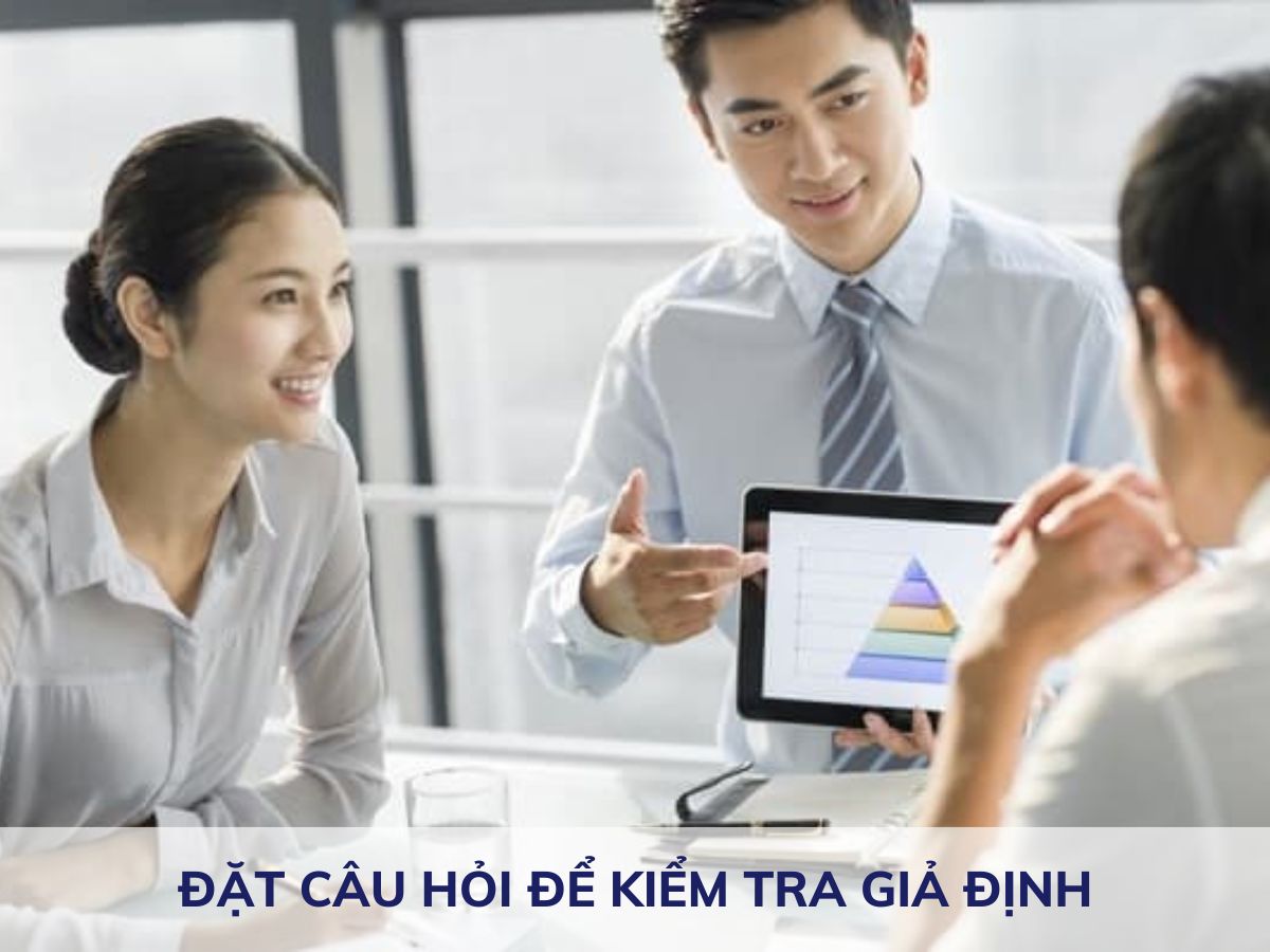 Đặt câu hỏi để kiểm tra giả định