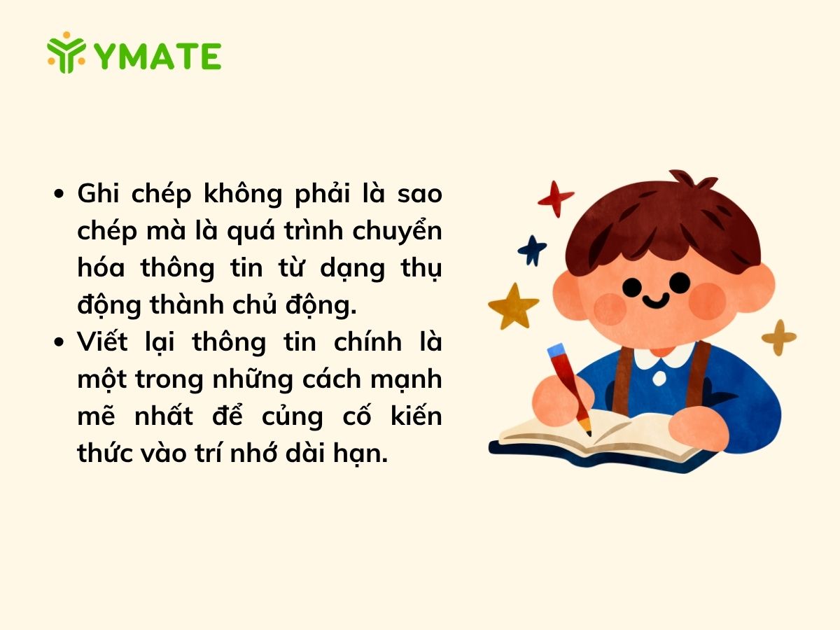 Ghi chép – Một công cụ không thể thiếu trong việc học