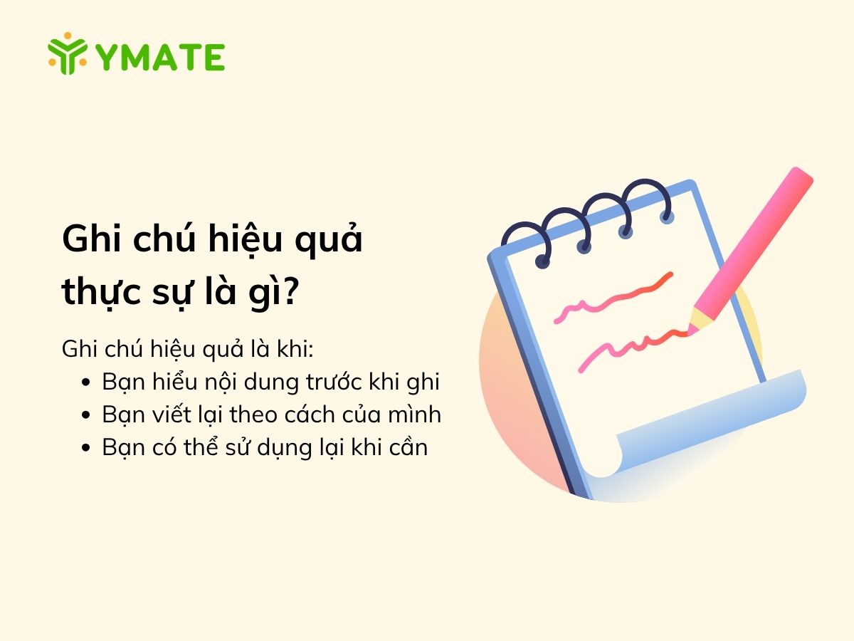 Ghi chú hiệu quả thực sự là gì