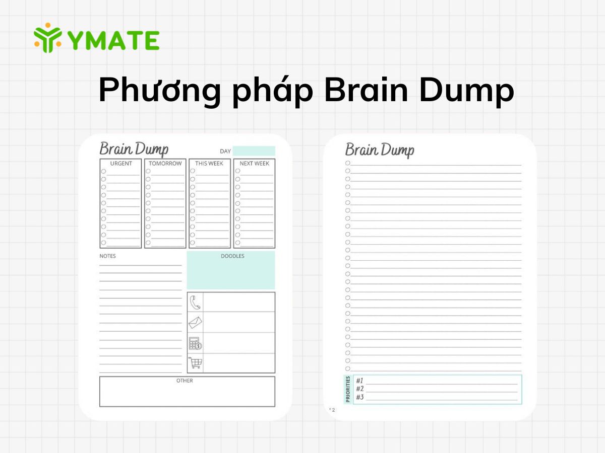 Phương pháp Brain Dump