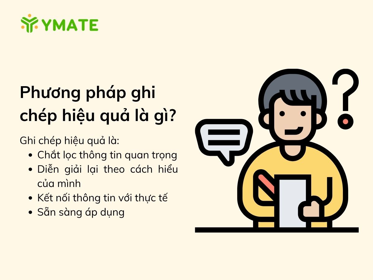 Phương pháp ghi chép hiệu quả là gì