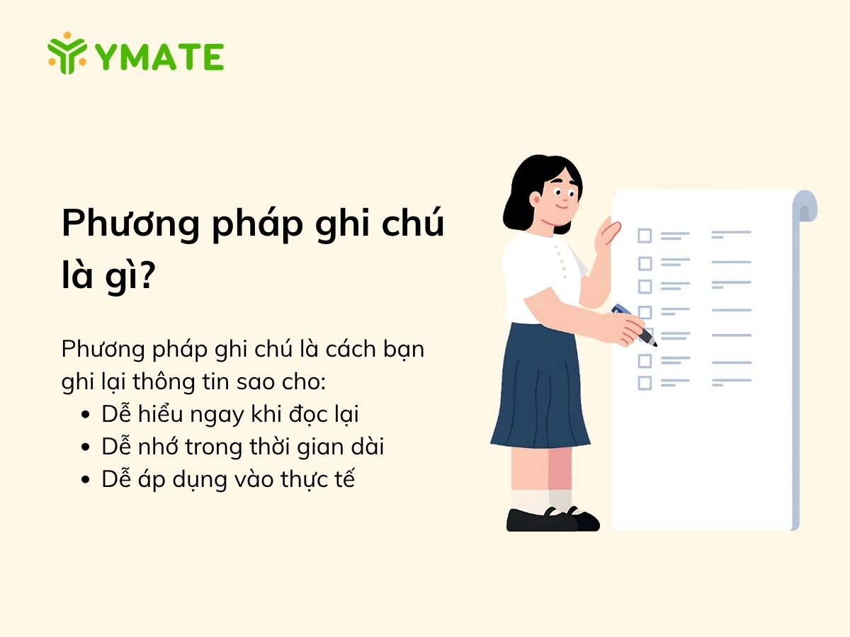 Phương pháp ghi chú là gì