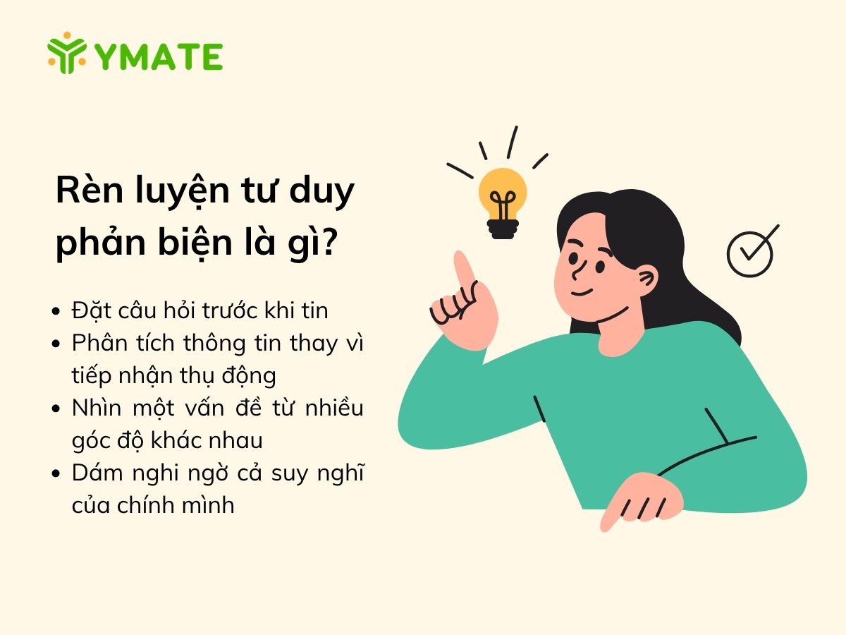 Rèn luyện tư duy phản biện là gì