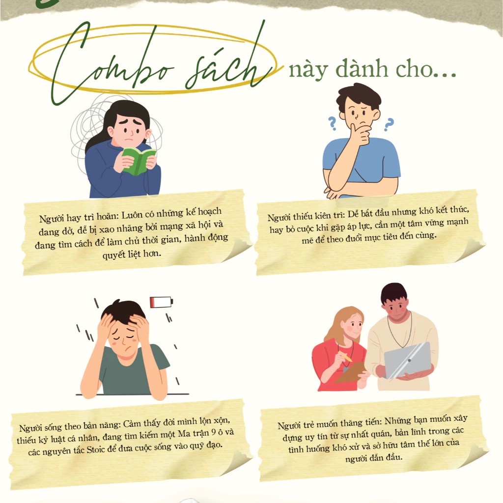 Combo 2 cuốn Tâm thế + Chiến thắng 3