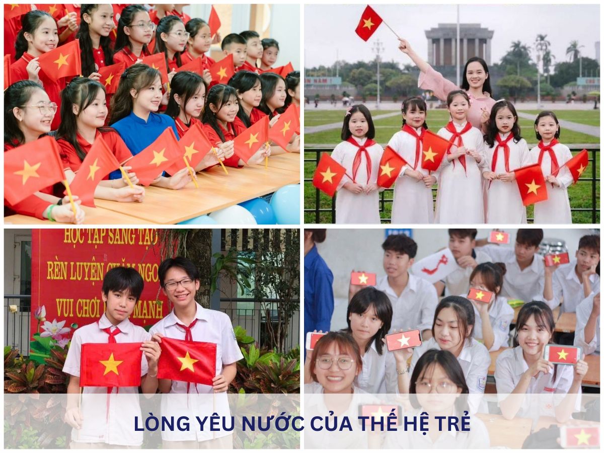 Lòng yêu nước của thế hệ trẻ