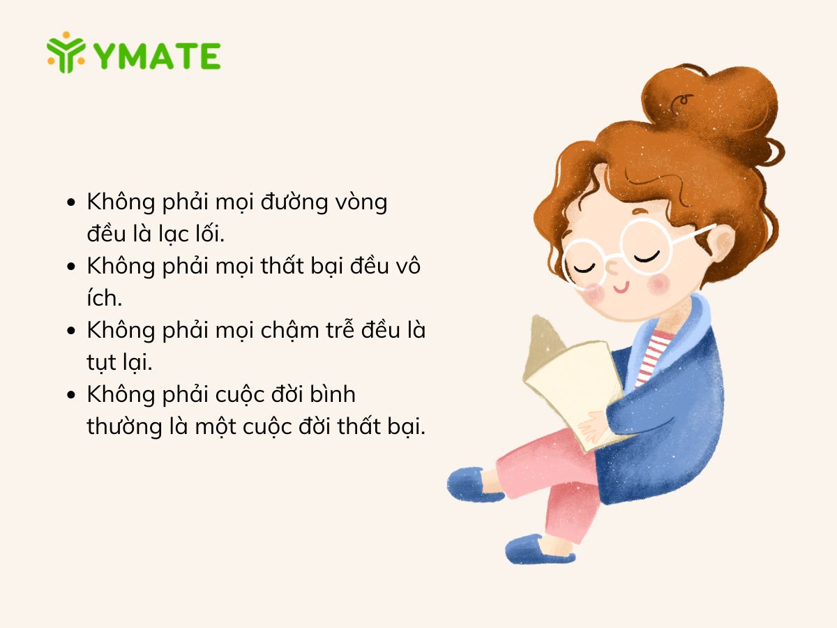 Ngay cả con đường ta rẽ nhầm cũng có phong cảnh để ta dừng lại ngắm nhìn