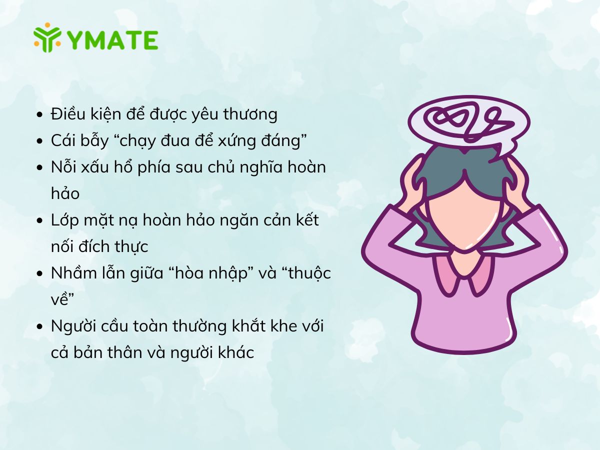 Vì sao chủ nghĩa hoàn hảo cản trở tình yêu vô điều kiện