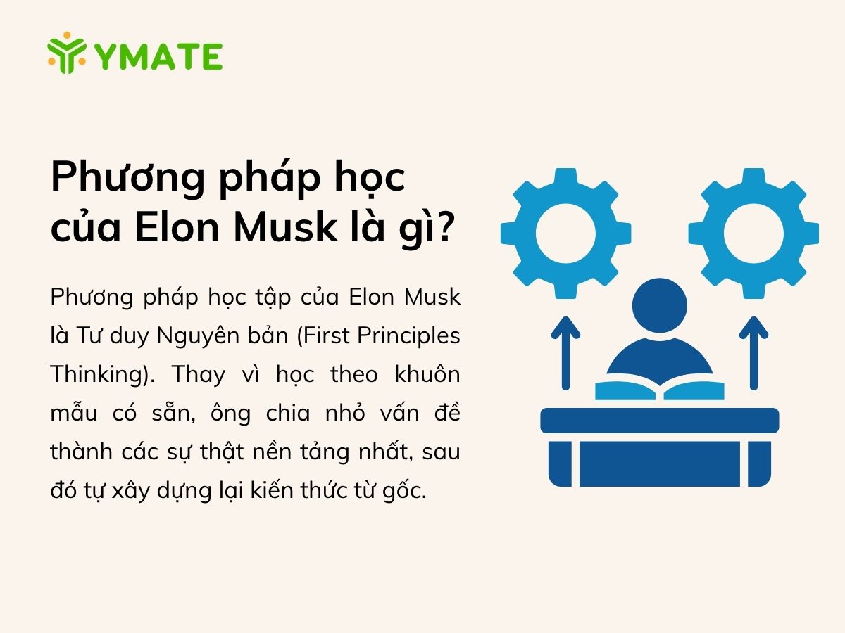 Phương pháp học của Elon Musk là gì