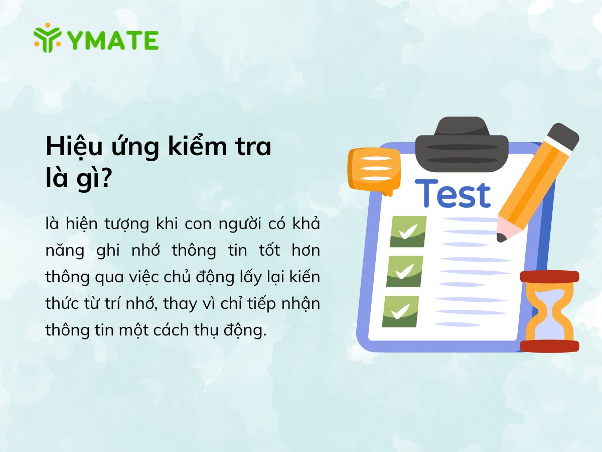 Hiệu ứng kiểm tra là gì