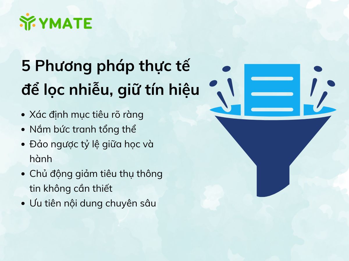 5 Phương pháp thực tế để lọc nhiễu, giữ tín hiệu