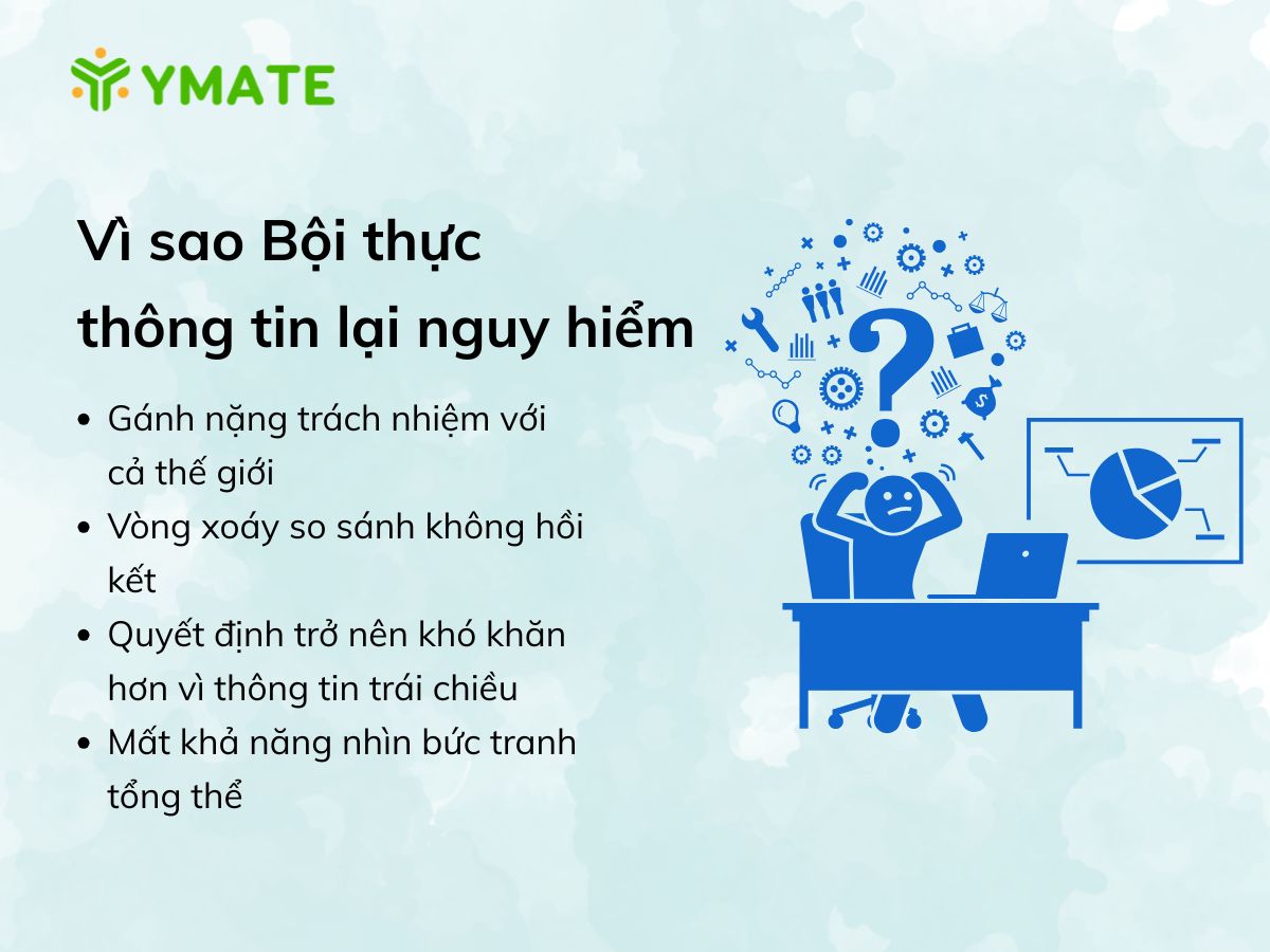 Vì sao Bội thực thông tin lại nguy hiểm
